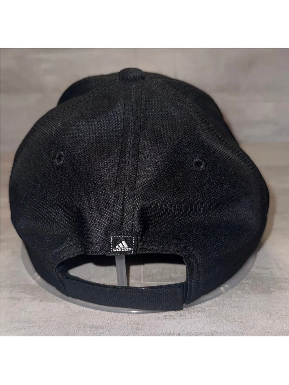Adidas AEROREADY Black Tonal Logo Adjustable Performance Baseball Cap